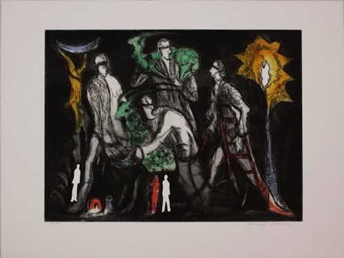 Spedizione espressa gratuita Generico BARNI Roberto, Acquaforte originale firmata, 1991