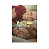 VZRSQZK Póster de película de vacaciones para intercambio de casa, póster decorativo de lienzo, póster de pared e imagen de arte impresión moderna para dormitorio familiar, pósteres de decoración de