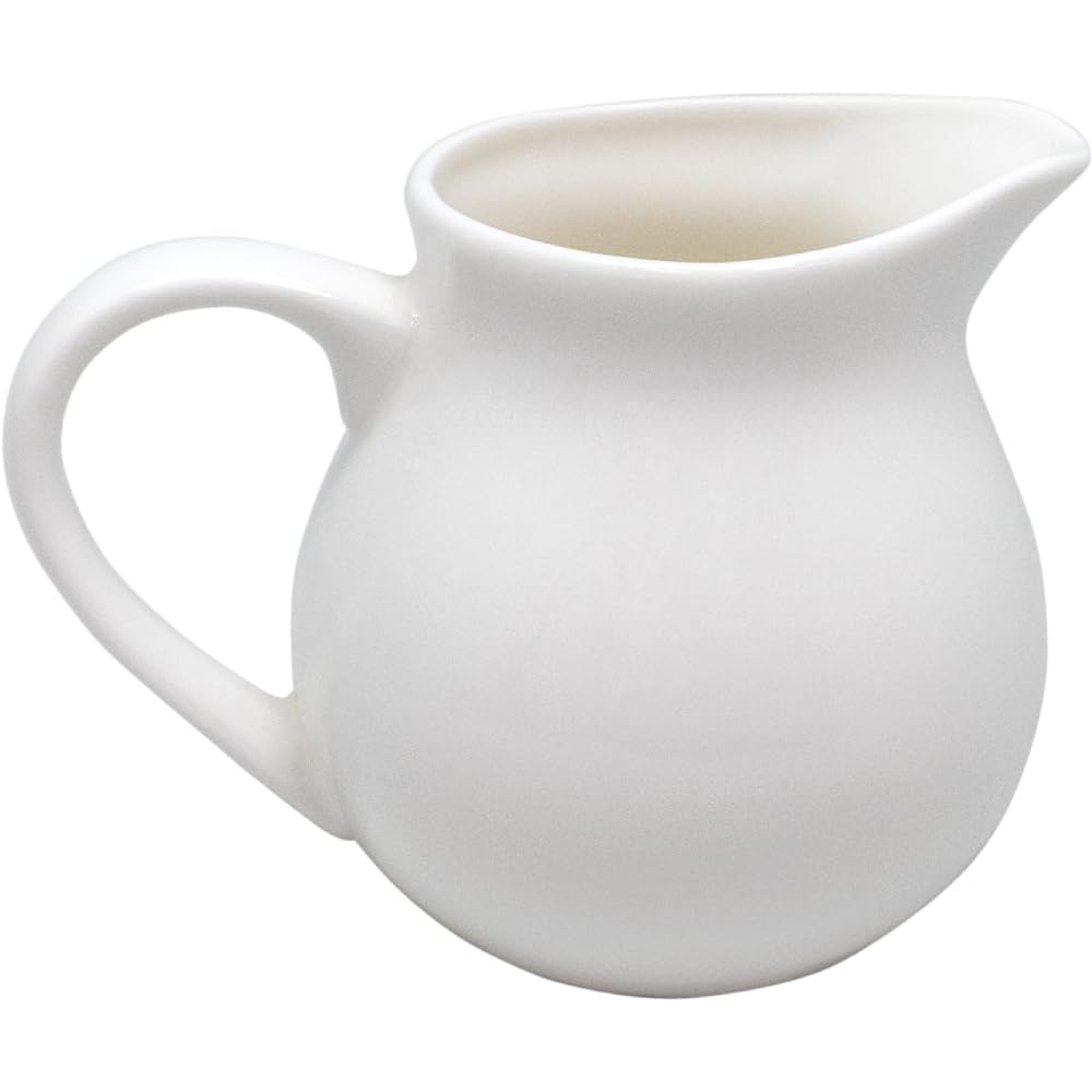 NERTHUS FIH 1336 300ml Porcelain Milk Jug, Style and Practicality at The Breakfast Table
