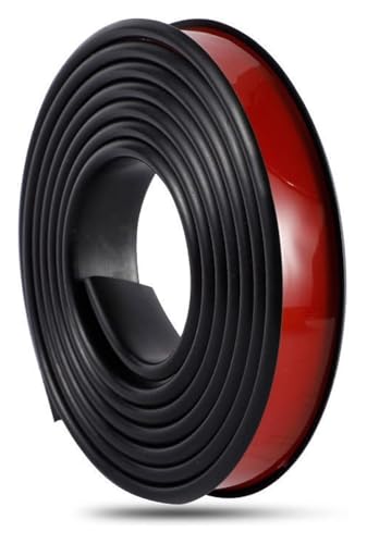 Protection placage meuble efficace grâce à cette moulure autocollante en U noire de 10m