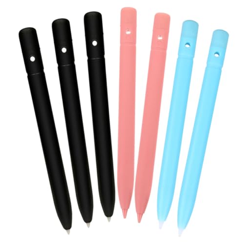 7 pezzi Pennini Stylus Touch Screen con Punta Morbida per Tablet LCD Penne Capacitive Antimpronta per Scrittura e Giochi Grip Confortevole e Materiale