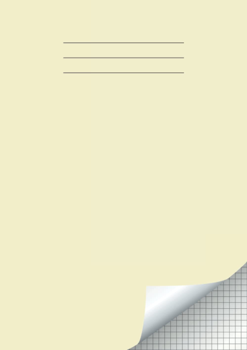 Graph Paper Notebook A4, School Maths Exercise Book: 5mm (0.5cm) squared Paper for Mathematics, Graph, Writing Pad A4, 100 Pages Quad Ruled