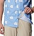 Columbia Men's Standard Super Slack Tide Shirt, NC - White Cap Logo Print, Large