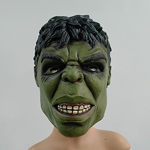 Halloween Mascarillas de Látex Figuras Animadas Hulk Caretas para Carnival Cosplay Maquillaje Partido Accesorios de Vestuario Máscaras Adulto - Tamaño único