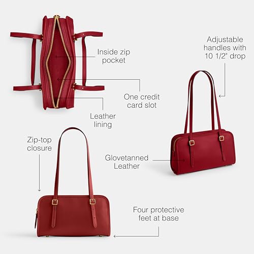 Image of COACH Swing Zip Bag with Grommets