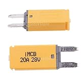 Material: Plástico + metal WEI-LUONG 2 PC mini vehículo de reemplazo de la hoja 20A 28V del coche del fusible Circuito de rearme del interruptor de temperatura de funcionamiento: -40 ° C ~ 85 ° C Herramientas