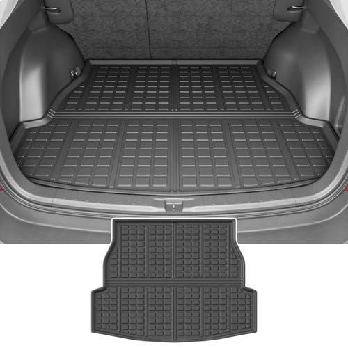 powoq Trunk Mat Compatible with 2019 2020 2021 2022 2023 2024 2025 Toyota RAV4 Cargo Mat TPE Cargo...