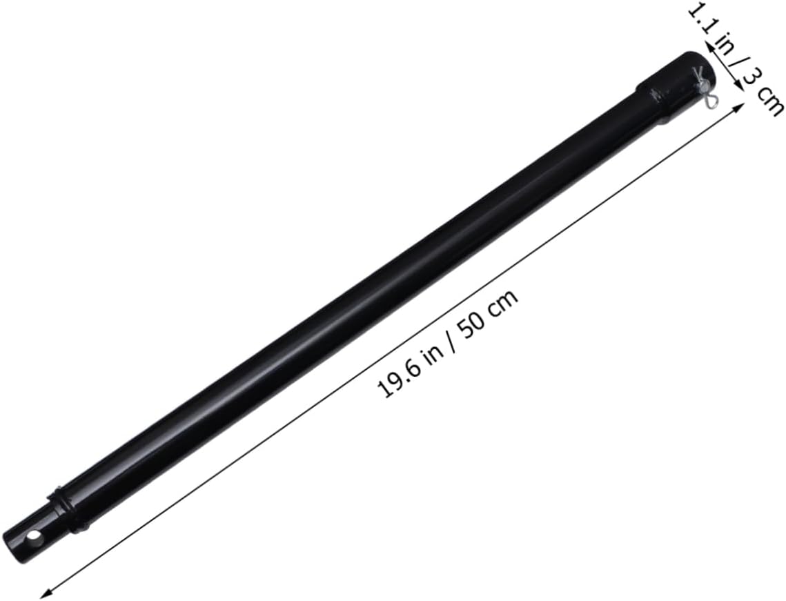 Longer Drill Rod Thickened Drill Lengthening Bar Durable Material Easy to Use Accessory for Ground Drilling and Installation