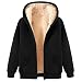 Generisch Damen Fleecejacke Sweatjacke Damen Mit Kapuze Langarm Kuscheljacke Flauschig Softshelljacke,Outdoor Wanderjacke,Fleece Übergangsjacke,Warme Herbs/Winterjacke Mit Reißverschluss