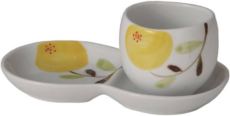 Yamakiikai W113 Mokoa Petite Cup, Yellow, Mini Plate