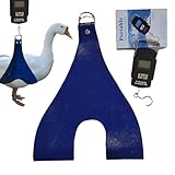 Eslinga para Soporte De Pollo: Eslinga para Gallina con Báscula De Peso Incorporada, Arnés De Pesaje De Aves De Corral Ajustable para Animales Pequeños, Eslingas De Báscula Duraderas Y Colgantes para