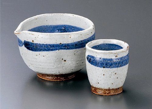 Gosumaki Tohki Japanese Pottery Sake Set 4.4Inches Set Of 5 Sake Sets Japanese Original Porcelain #TOP8