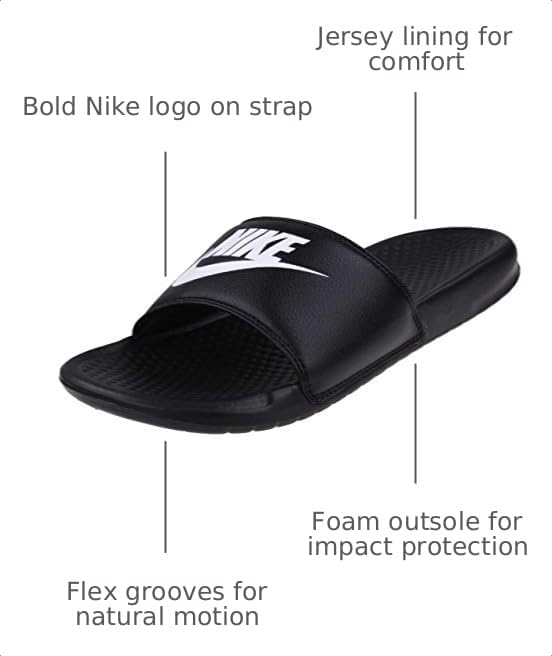 Image of Nike Men's Benassi Solarsoft Slide Athletic Sandal