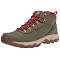 Hiker Green, Marsala Red