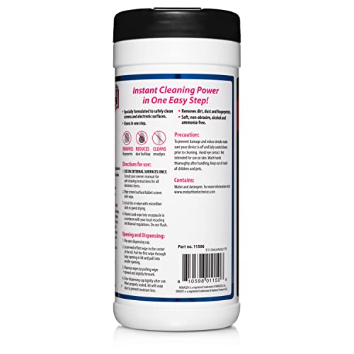 Endust 11506 For Electronics; Screen & Surface Cleaning Wipes thumb #2