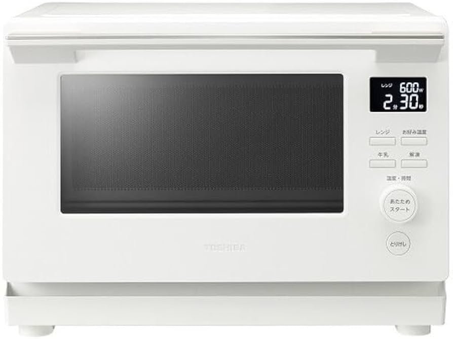 Amazon.co.jp: 東芝 ミルキーホワイト [単機能電子レンジ (23L