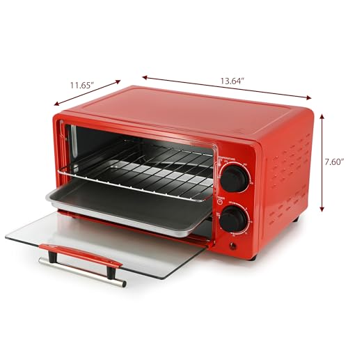 Megachef MegaChef 9.5 Quart Electric Counter Top 2 Slice Toaster Oven MC-COMPACTTOASTER の商品画像 2