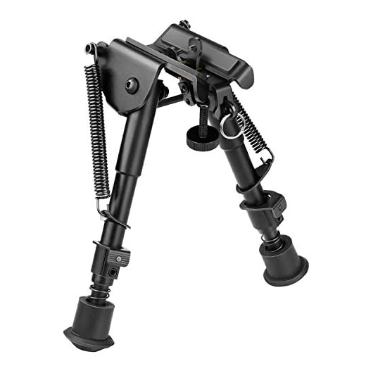 CVLIFE Hunting Bipod - 6 Inch to 9 Inch Adjustable Super Duty Tactical Bipod