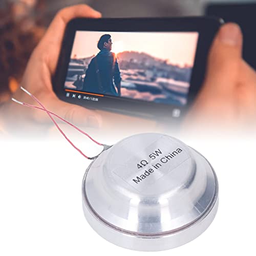 Bass Vibration Speaker, 35Mm Round Internal Magnetic Unidirectional High Sensitivity Resonance Speaker For Computer Phone (4Ω 5W) #TOP1