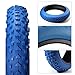 20x4.0 20 Zoll Fatbike-Reifen, 20-4.0 All-Terrain Ersatz für Strand Schnee mit Aggressivem Profil 20 4 0 Verschleißfester Gummi Grün oder Blau 35 PSI(Blue)