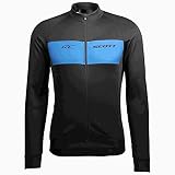 Scott RC Warm Winter Fahrrad Trikot schwarz/blau 2022: Größe: L (50/52)
