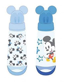 Cudlie Disney Mickey Mouse Baby Boy 2 Pack 9 Oz Infant Baby Bottles