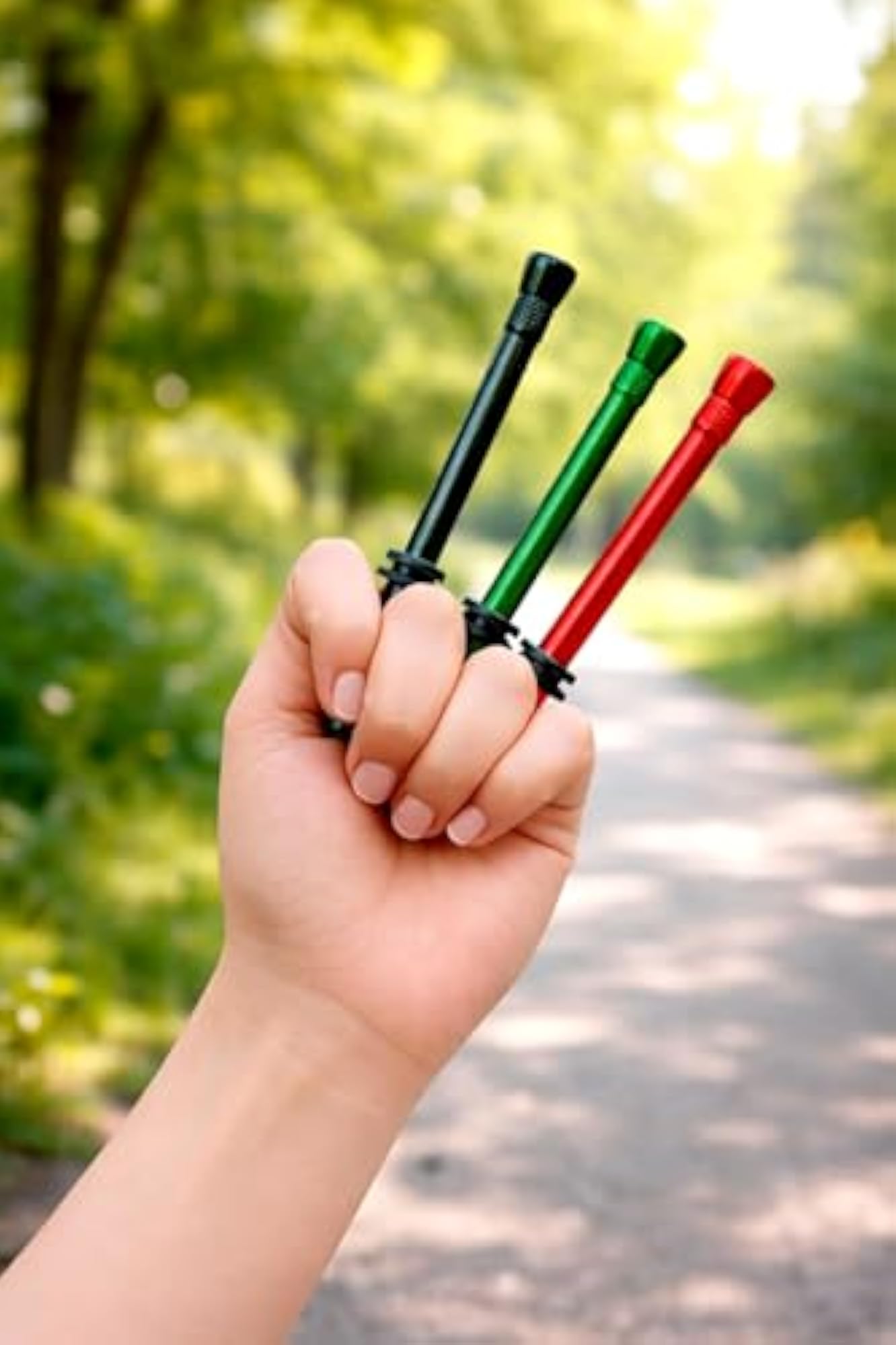 Bong Shooter Multicolour Smoking Pipe (Pack of 3)