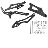 REARACE Footrest Footpegs Adjustable Set Fit for CMX 500 Rebel 2017-2025 Forward Footpeg Controls...