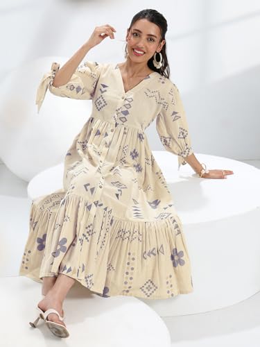 Robe blanc cassé Libas 36 idéale pour vos sorties d'été - 5