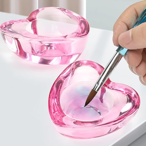 Copa de vidrio para esmalte de uñas para arte miniatura 4