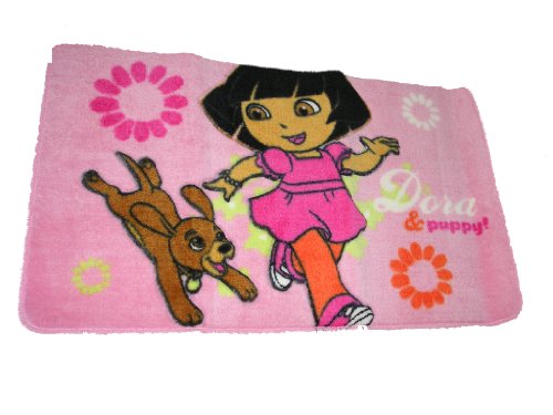 Franco Manufacturing Company, Inc. Dora The Explorer Puppy Bath Rug