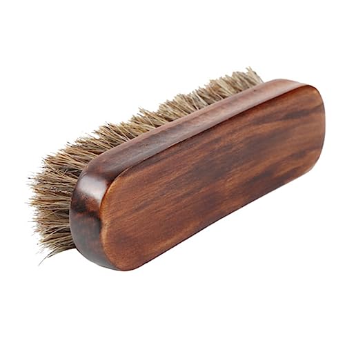 Brosse Multi-usages en CRIN De Cheval À Poils Naturels pour Enlever Les Peluches des Vêtements des Chaussures Et des Meubles