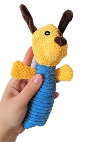 Brinquedo mordedor de pelúcia cachorrinho para cães filhotes e pequeno porte