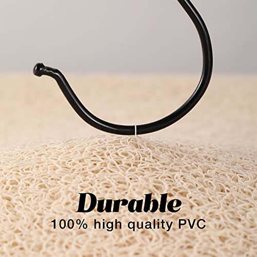 chakme Loofah Shower Mat for Inside Shower Quick Dry PVC Non Slip Bath Mat Super Soft Bathroom Rug Anti Mould - Image 4