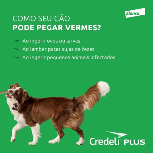 Credeli Plus 900mg/33,75mg - 1 Comp - Cães 22kg a 45kg