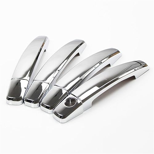 Garnitures poignées porte voiture chromées pour Citroën C3 Mk1 4 portes - 3