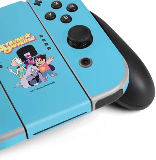 Skinit Decal Gaming Skin Compatible with Nintendo Switch OLED (2021) - Officially Licensed Cartoon Network Steven Universe Steven Universe Characters Design