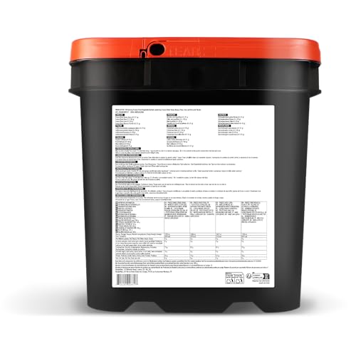 ReadyWise Emergency Food Supply - 120 Servings Freeze Dried Vegetables Bucket, Dehydrated Meals, Survival Food Kit for Backpacking, Camping Essentials & Prepping Supplies, up to 25 Year Shelf Life