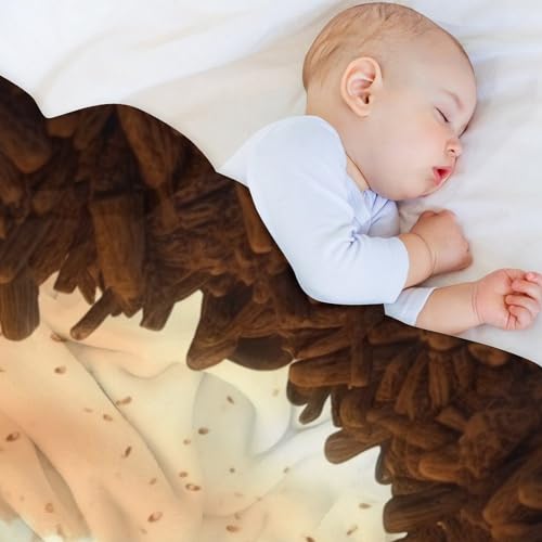 Couverture douce flanelle mouton pour des moments de tendresse