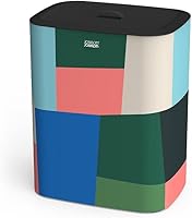 Vista 14 de Joseph Joseph Tota Trio - Cesto separador para ropa sucia de 90 litros/23.8 galones con tapa, 3 bolsas de lavado extraíbles con asas - Negro