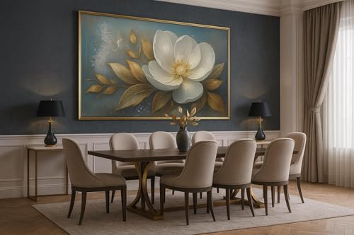 Décoration intérieure florale prête à poser avec cadre - 2