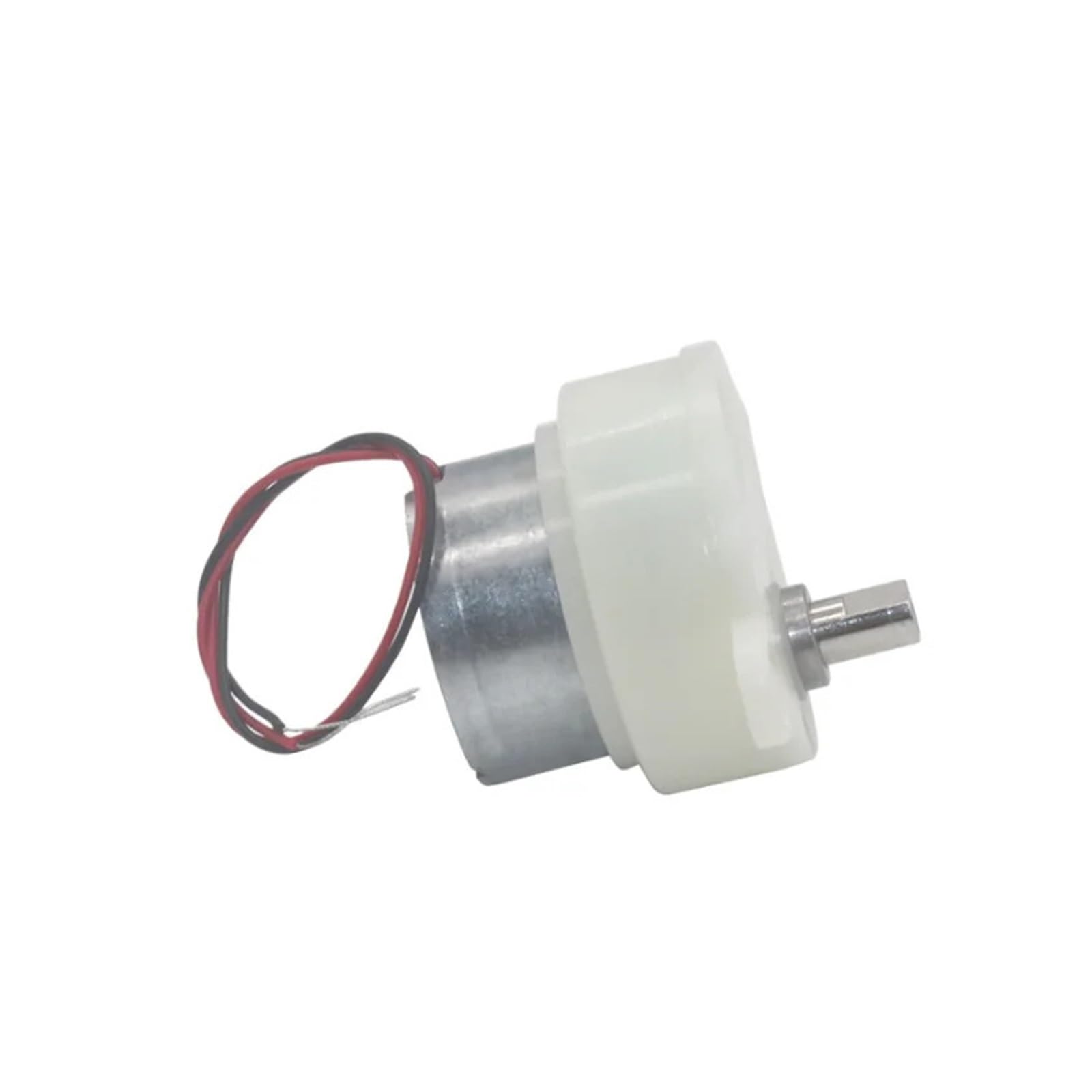 Motorreductor de engranajes micro JS-30 de 5 V, excéntrico, de baja velocidad, 6 V, 20 RPM, con silenciador de engranajes de plástico