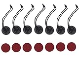 Rigdance Safety Tether for Gopro, Strong Adhesive Stickers and Strap for GoPro Hero 12 11 10, for Insta360 X4 X3, DJI OSMO Action Camera Helmet Mounts (7PCS)