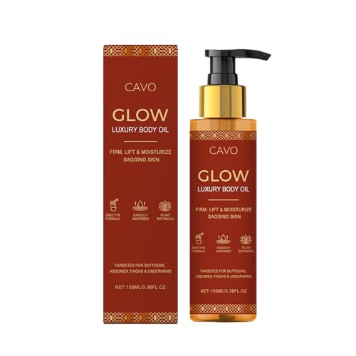 Cavo Glow Body Oil Cavo Glow Luxury Body Oil Firms Lift Fast Absorbing Tightens & Plumps Full Body (1PCS)