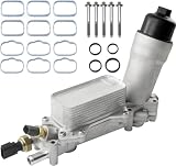 926-959 Upgrade Aluminum Engine Oil Cooler Oil Filter Housing for 2011-2016 Jeep Wrangler Grand