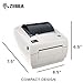 ZEBRA GC420d Direct Thermal Desktop Printer Print Width of 4 in USB Serial and Parallel Port Connectivity GC420-200510-000