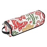 Sac de voyage multifonction pour cheveux : ce porte-outils 2 en 1 combine un étui à cheveux avec un grand compartiment principal ouvert et un tapis résistant à la chaleur. Un indispensable pour vous aider à transporter vos outils de coiffure partout où vous allez.