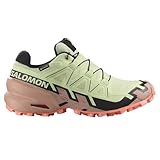 Salomon Shoes Speedcross 6 GTX W Lime C/Mahogr/B Lime Cream/Mahogany Rose/Black - 6/39