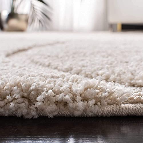 Image of Modern Fluffy Silky Micro Fiber Polyster Carpet /Runner for Bedroom, Study Room, Playing Room, Guest Room ETC 5x8 Feet C-45