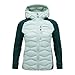 Produktbild Peak Performance Damen Helium Down Hybrid Hoodie Jacke, delta green, L
